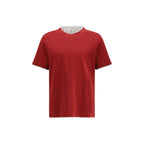 Mehrfarbiges Baumwoll-T-Shirt
