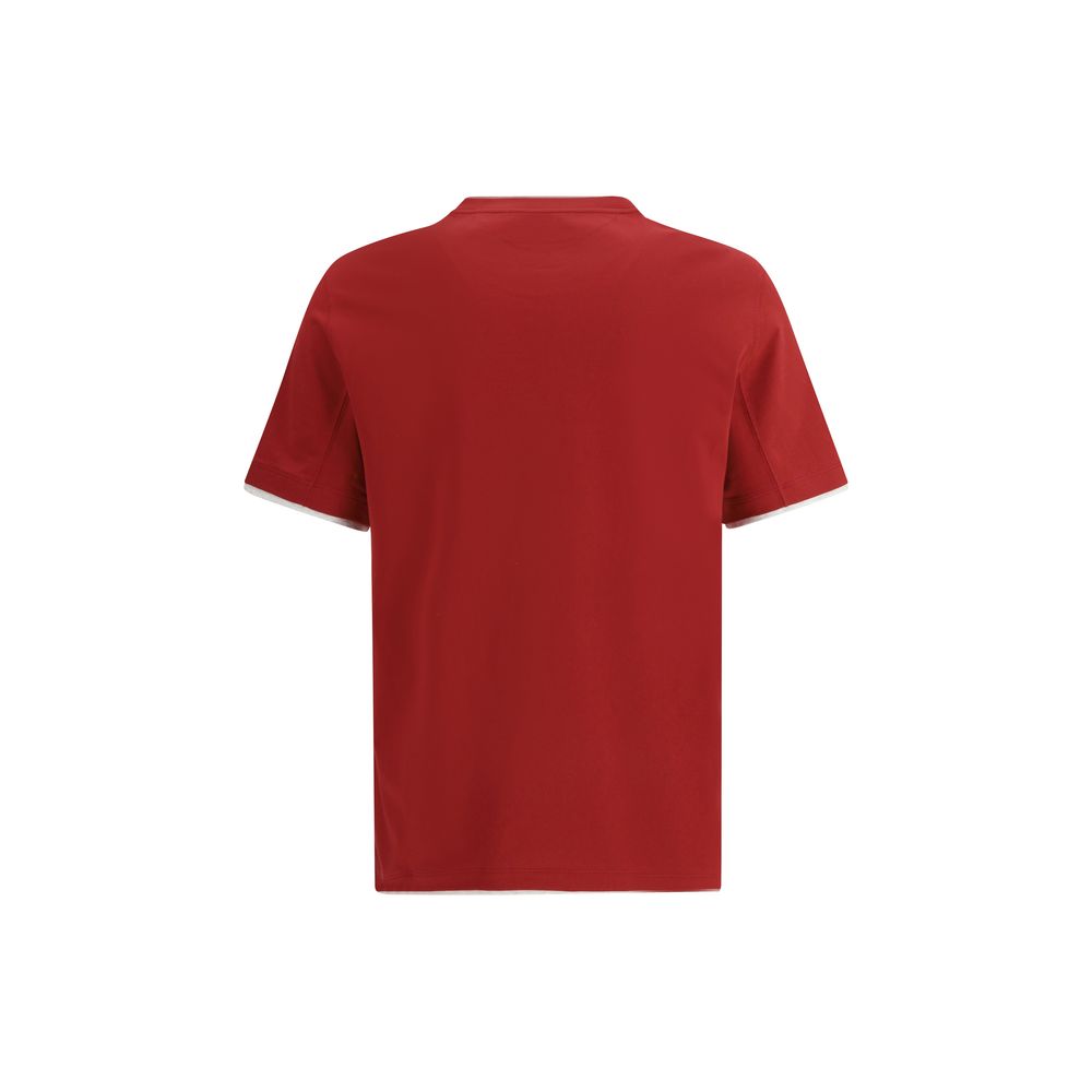 Mehrfarbiges Baumwoll-T-Shirt