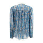 Multicolor Silk Pattern Shirt