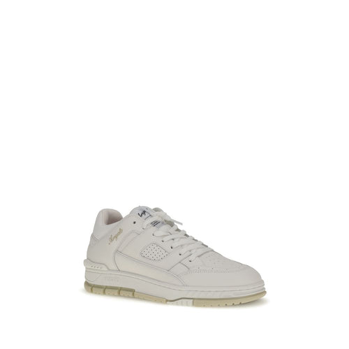 Sneakers aus weißem Kalbsleder Bos Taurus Low Top
