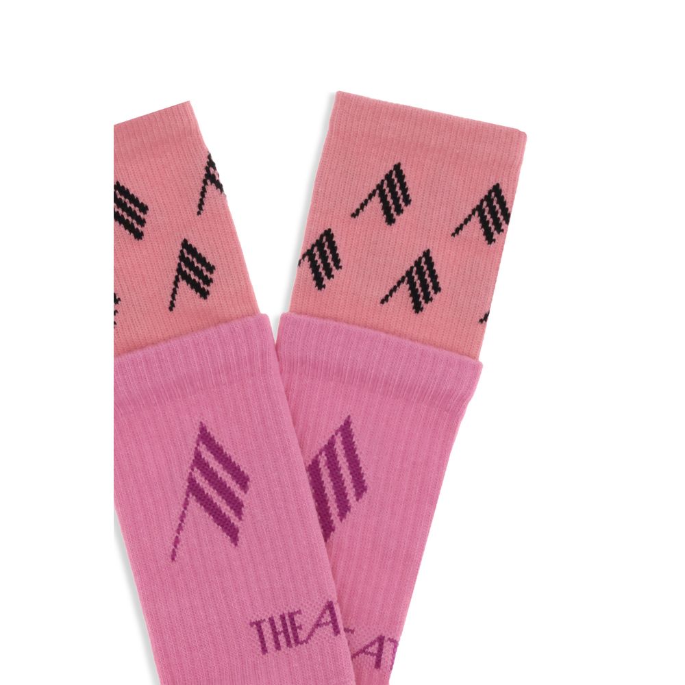 Bunte Baumwollsocken