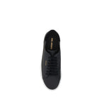 Black Calf Leather Bos Taurus Low Top Sneakers