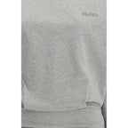 Gray Cotton Casual Dress