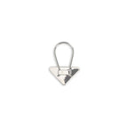 Black Stainless Steel Keychain