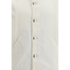 White Cotton Denim Jacket