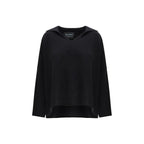 Black Cashmere Sweatshirt