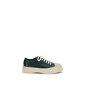 Schwarze Plateausneaker aus Kalbsleder
