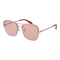 Roségoldene Metallsonnenbrille
