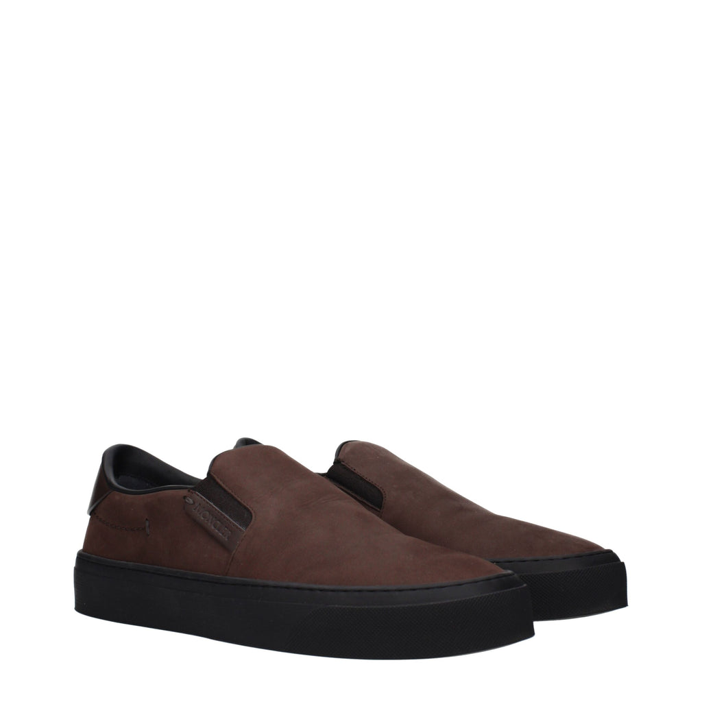 Braune Slipper aus Leder