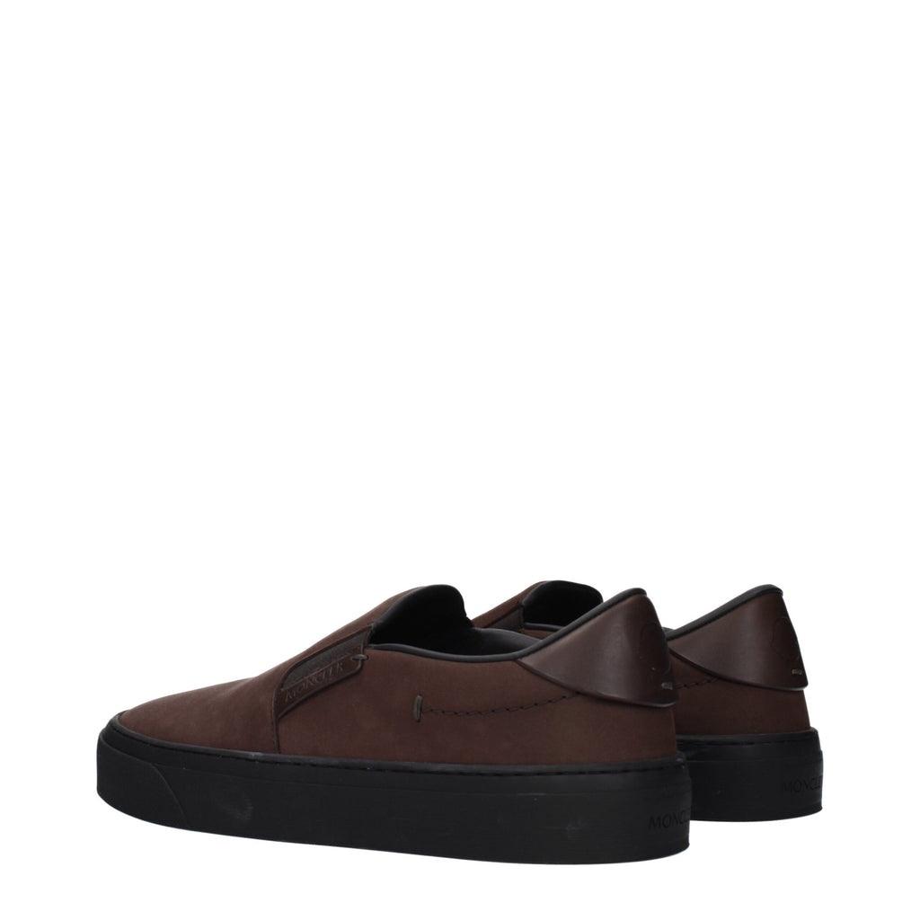 Braune Slipper aus Leder