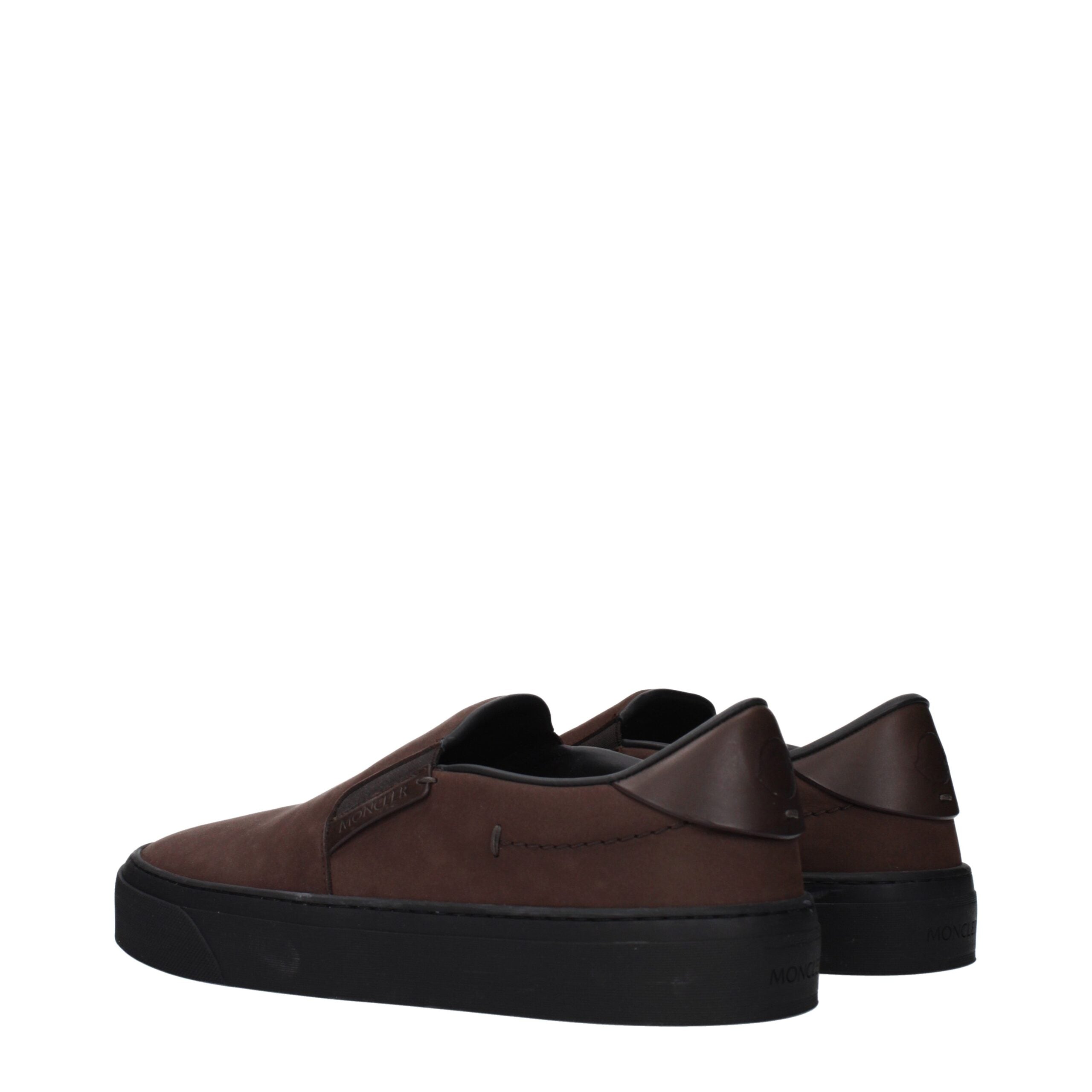 Braune Slipper aus Leder