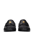 Mocassini slip-on in pelle nera