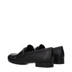 Mocassini slip-on in pelle nera