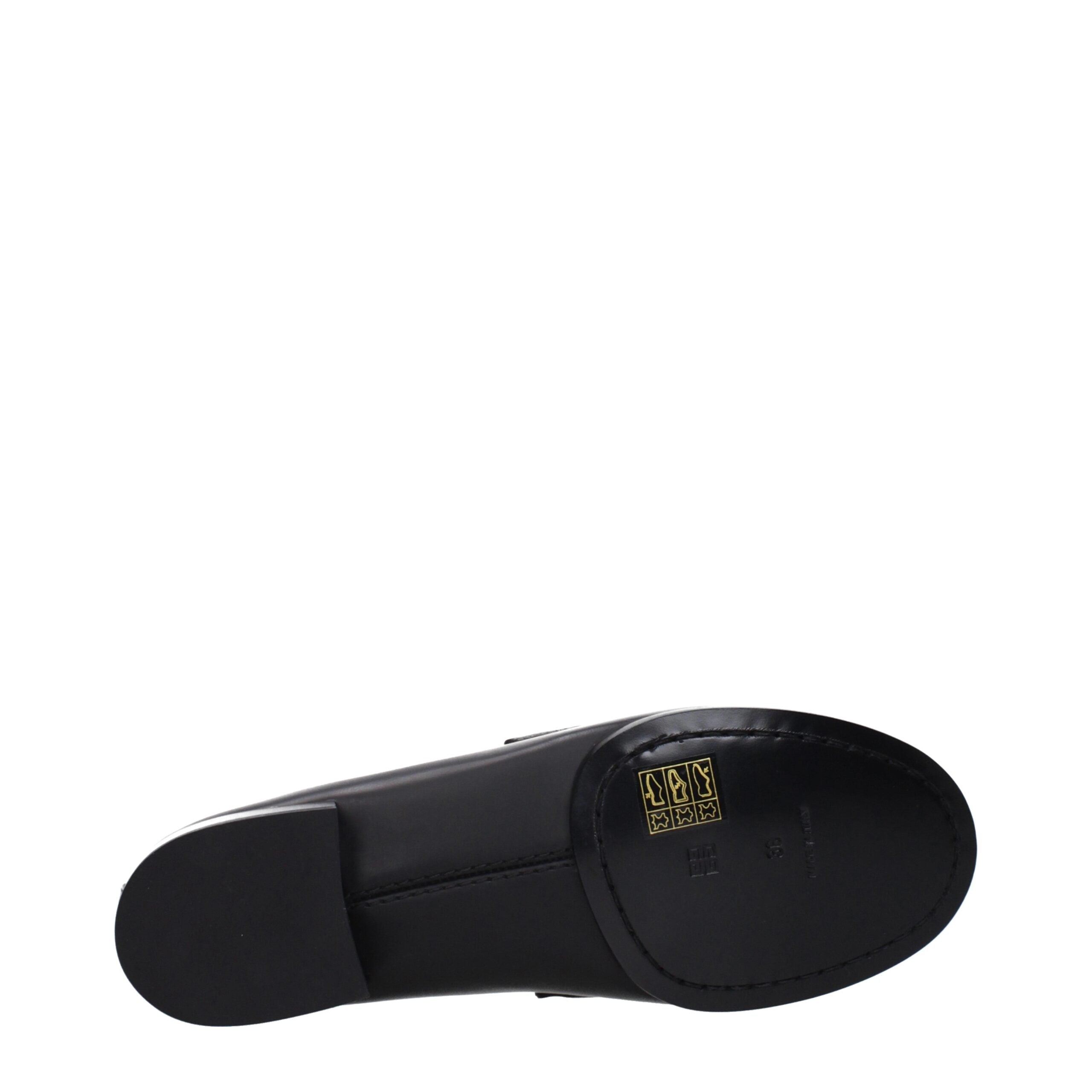 Mocassini slip-on in pelle nera