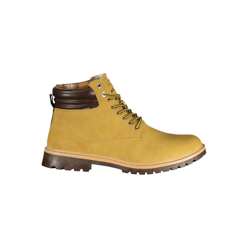 Stivaletto da uomo in poliuretano beige