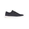 Blue Polyurethane Men Sneaker