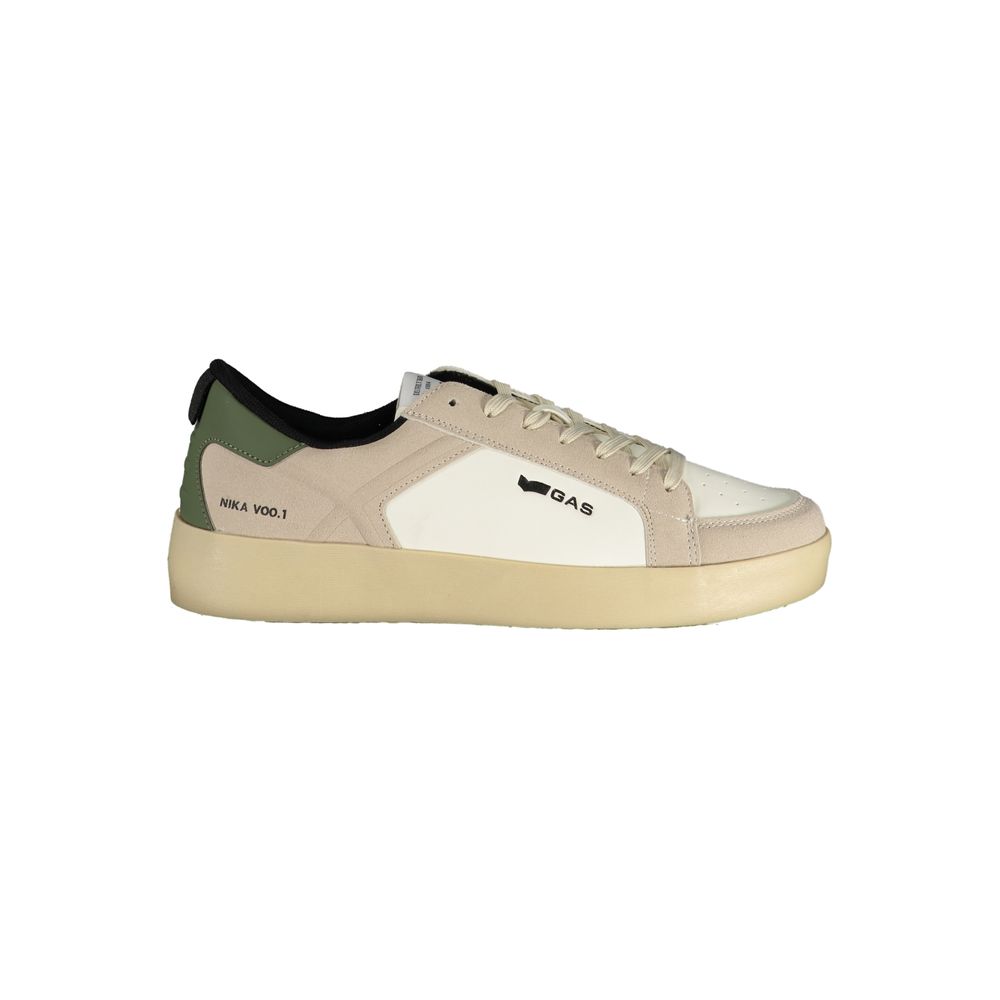 Weiße Herren-Sneaker aus Polyurethan