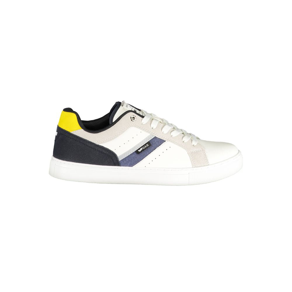 Weißer Herren-Sneaker aus Polyurethan