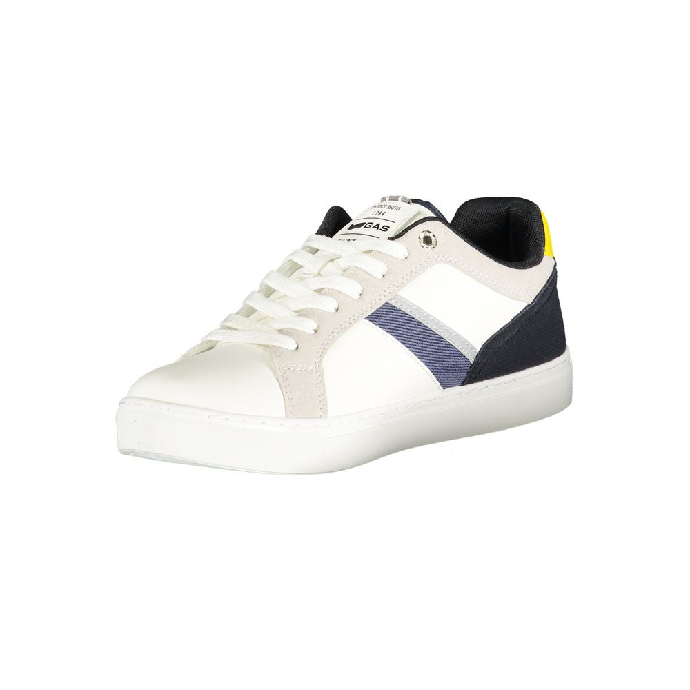 Weißer Herren-Sneaker aus Polyurethan