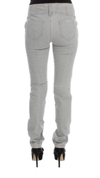 Hose Grau Baumwollmischung Super Slim Fit Jeans