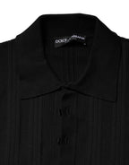 Black Crest Long Sleeve Men Pullover Sweater