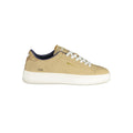 Beige Polyurethan Damen-Sneaker