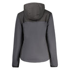 Black Polyester Women Jacket