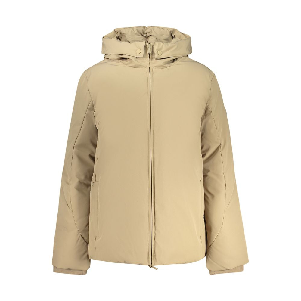 Braune Polyester-Damenjacke