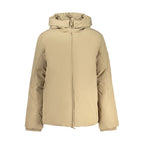 Braune Polyester-Damenjacke