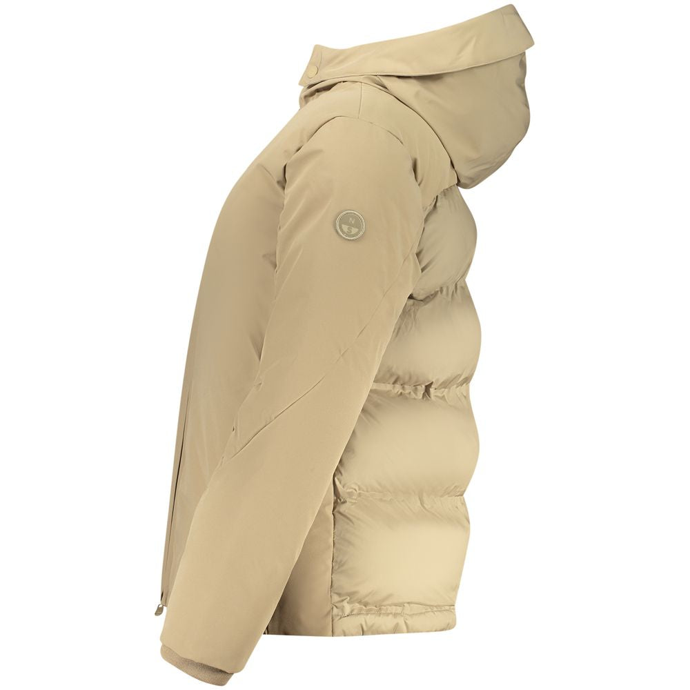 Braune Polyester-Damenjacke