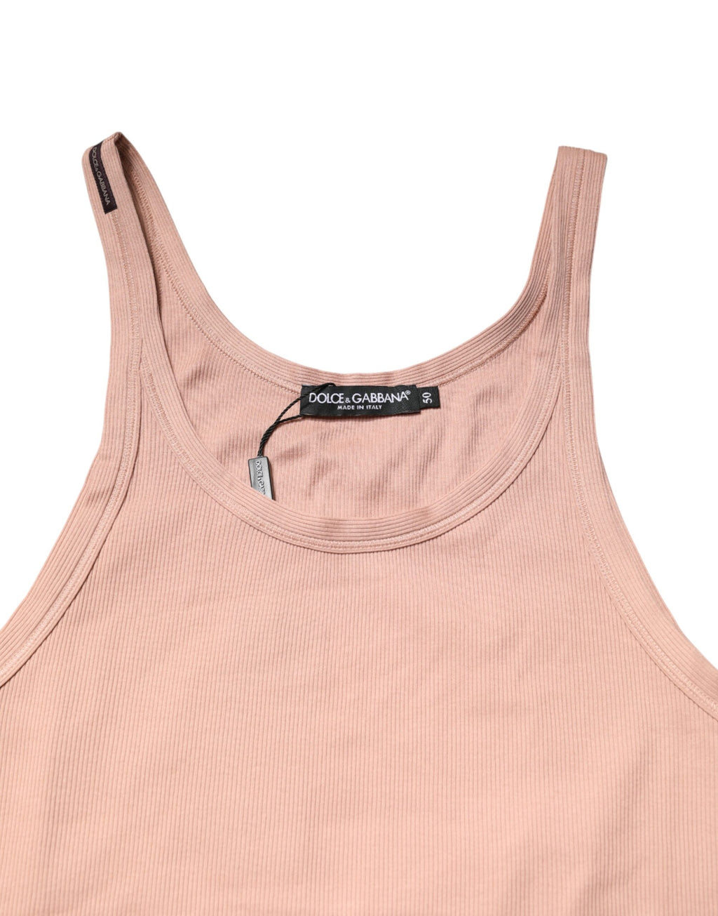 Pinkes ärmelloses T-Shirt mit Rundhalsausschnitt