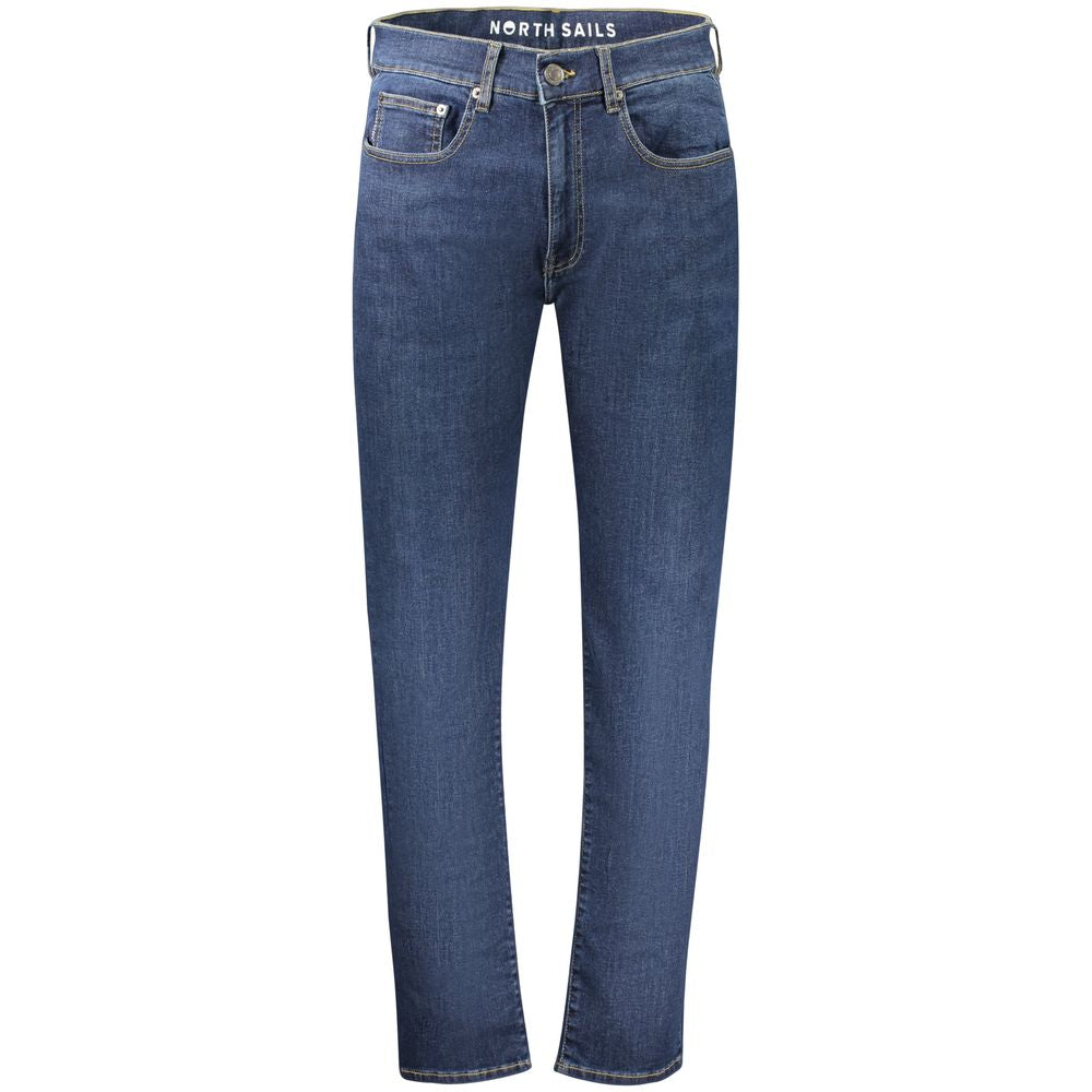 Blaue Baumwolljeans für Herren