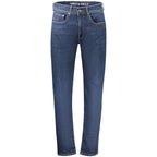 Blaue Baumwolljeans für Herren