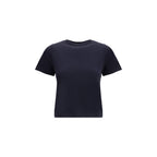 Blaues Baumwoll-T-Shirt