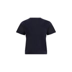 Blaues Baumwoll-T-Shirt