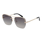Sonnenbrille aus Goldmetall