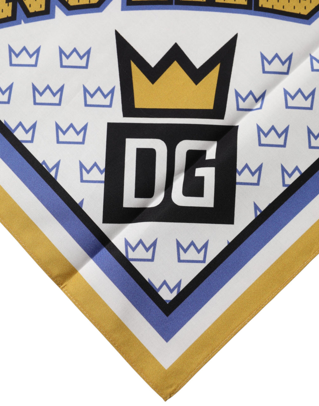 Mehrfarbiger DG Royals Quadrat Foulard Herren 50cm x 50cm Schal