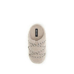 Beige Polyamid-Ballerinas