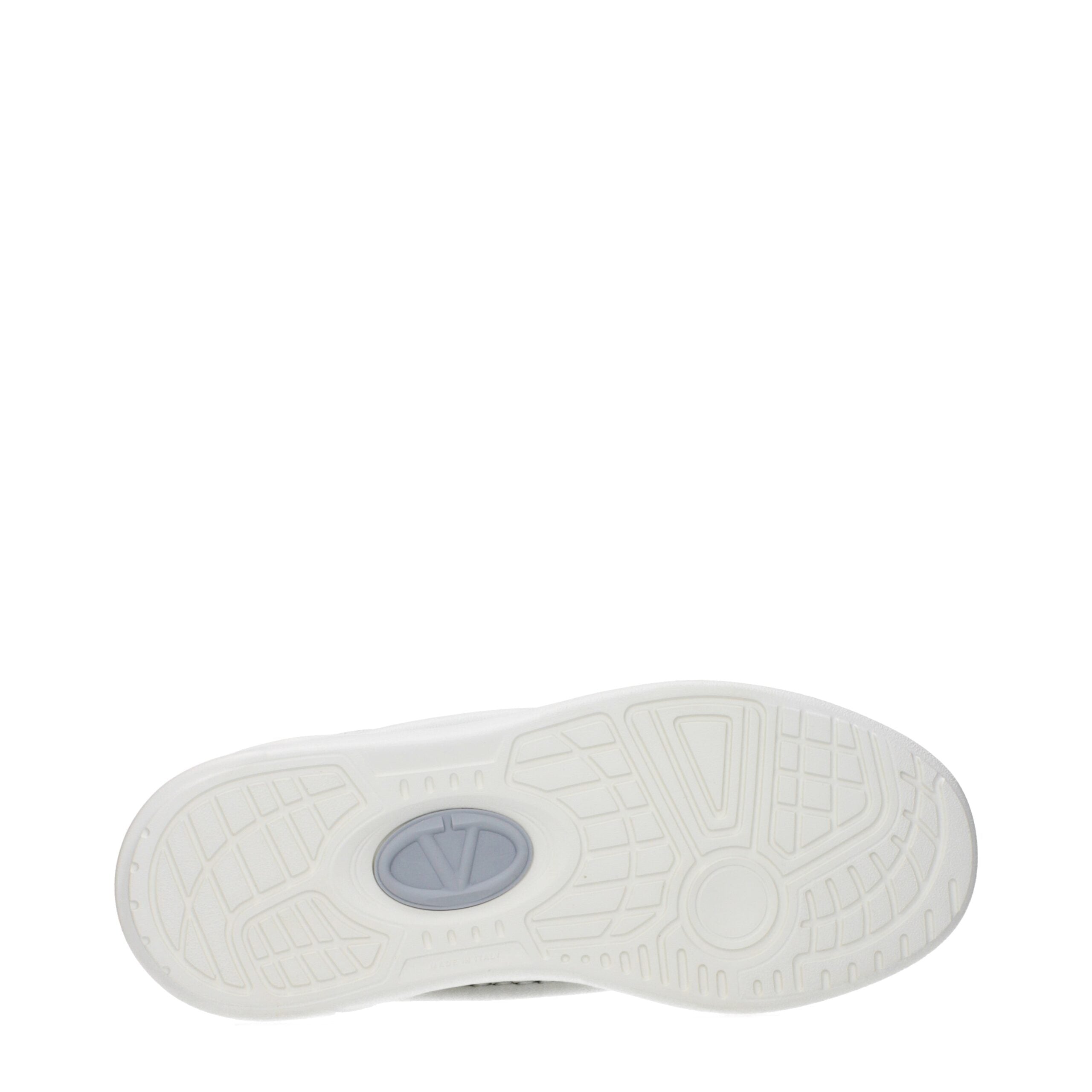 Weiße Low-Top-Sneakers aus Leder
