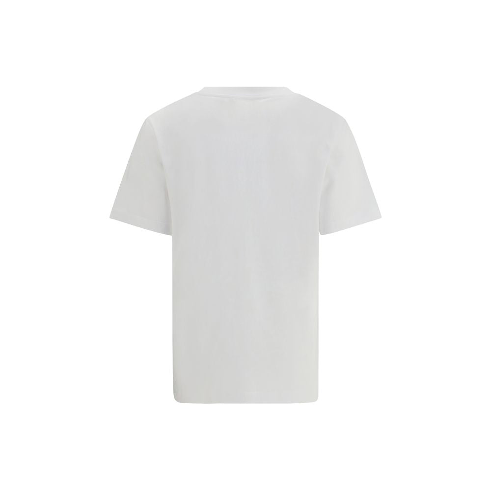 Weißes Baumwoll-T-Shirt