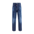 Blaue Baumwoll-Jeans Slim Fit