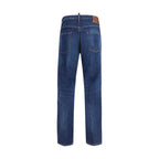 Blaue Baumwoll-Jeans Slim Fit