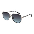 Schwarze Sonnenbrille aus Metall