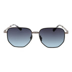Schwarze Sonnenbrille aus Metall