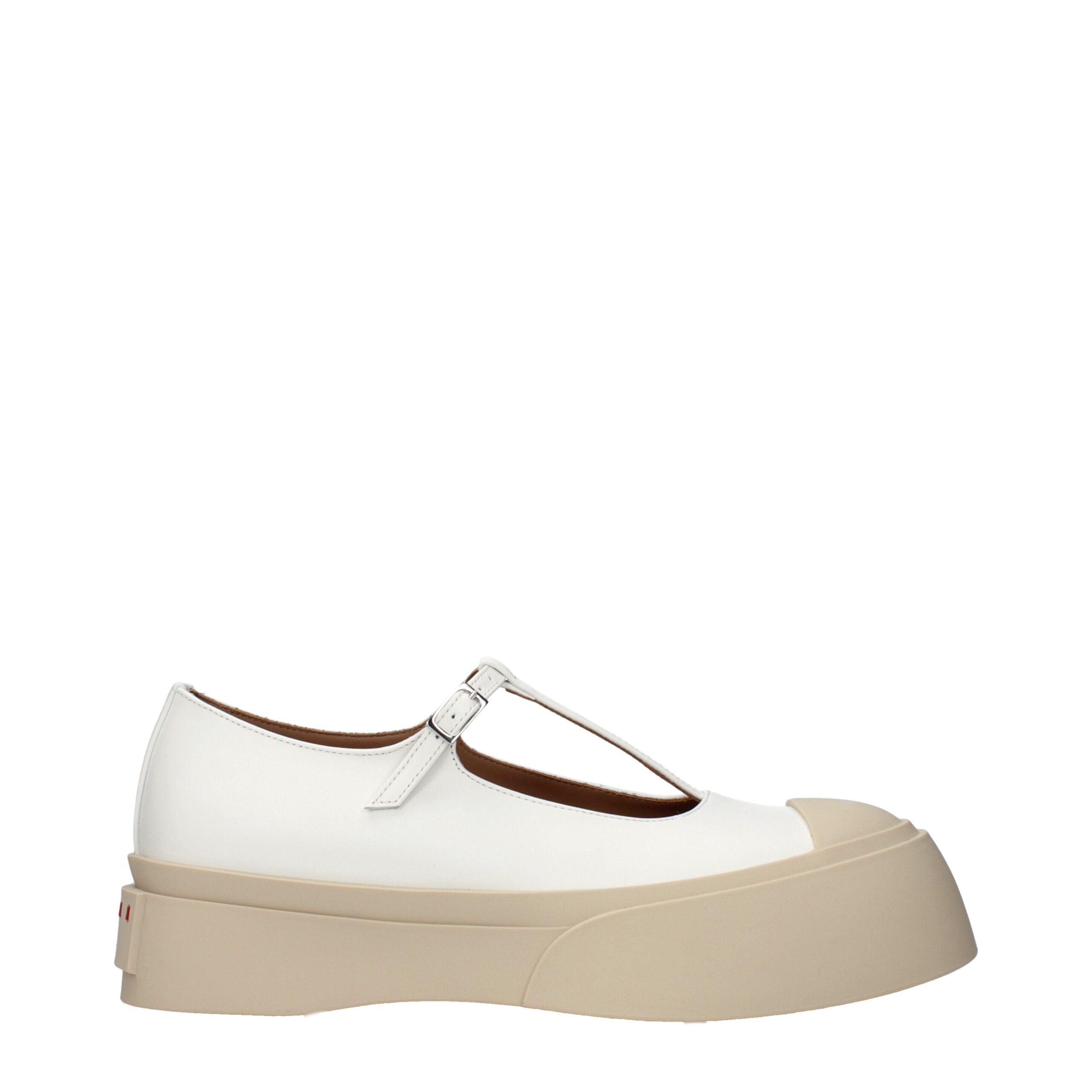 Mocassini slip-on in pelle bianca
