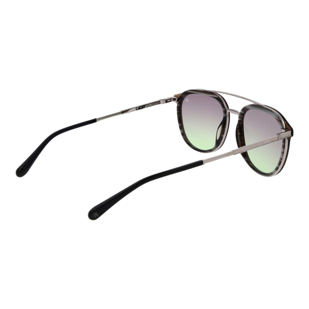 Braune Acetat-Sonnenbrille