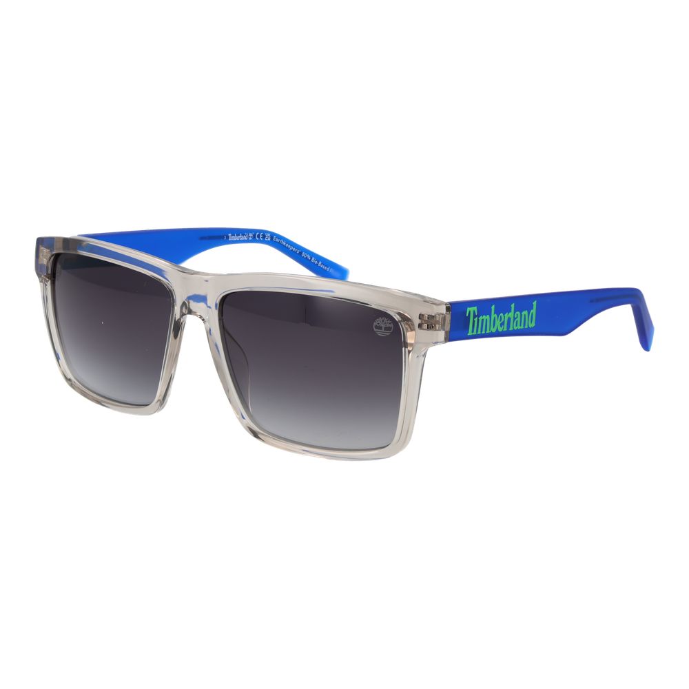 Gray Stainless Steel Sunglasses