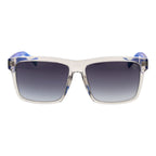 Gray Stainless Steel Sunglasses