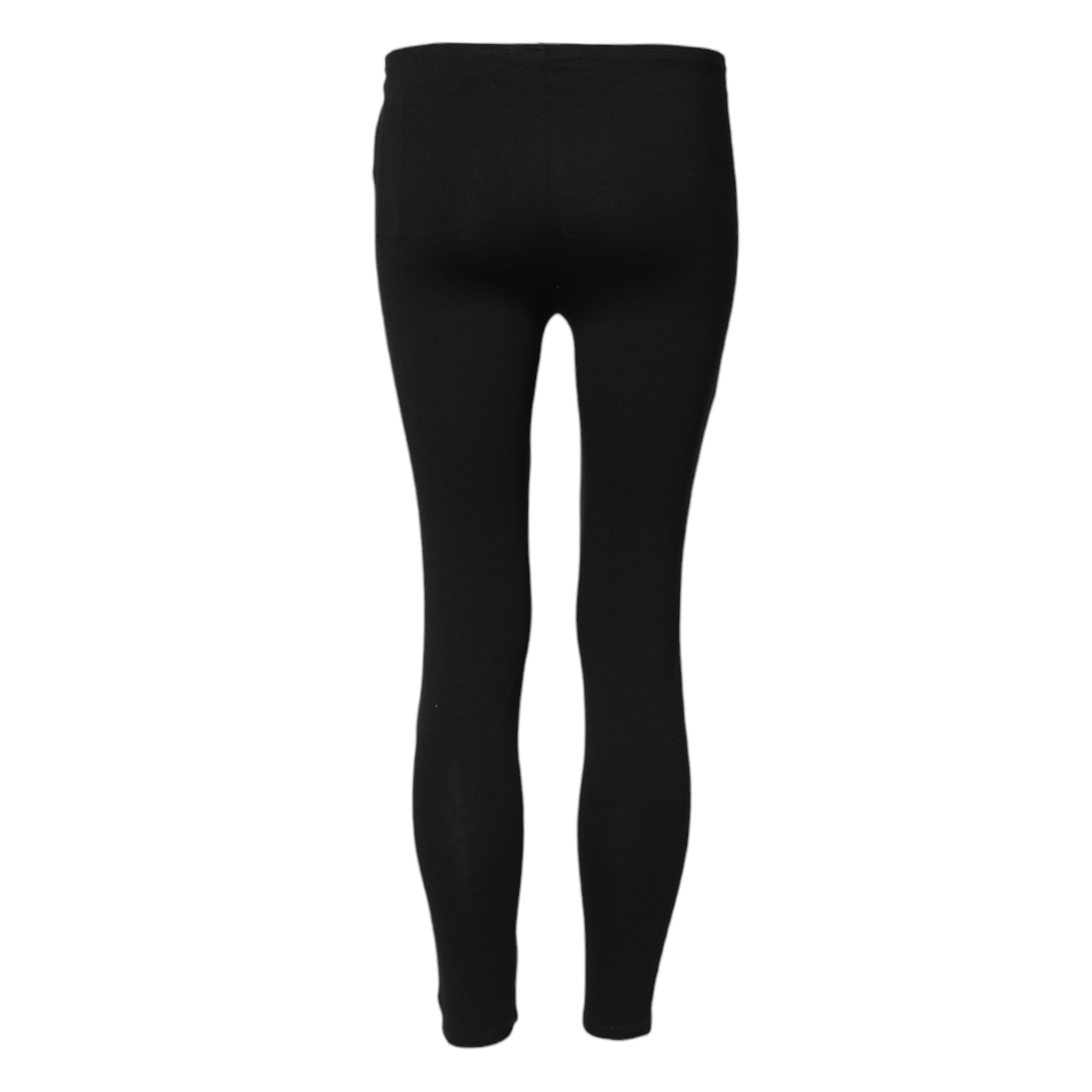 Schwarze Skinny Mid-Waist Cropped Leggings