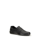 Slip-On Loafer aus schwarzem Kalbsleder Bos Taurus